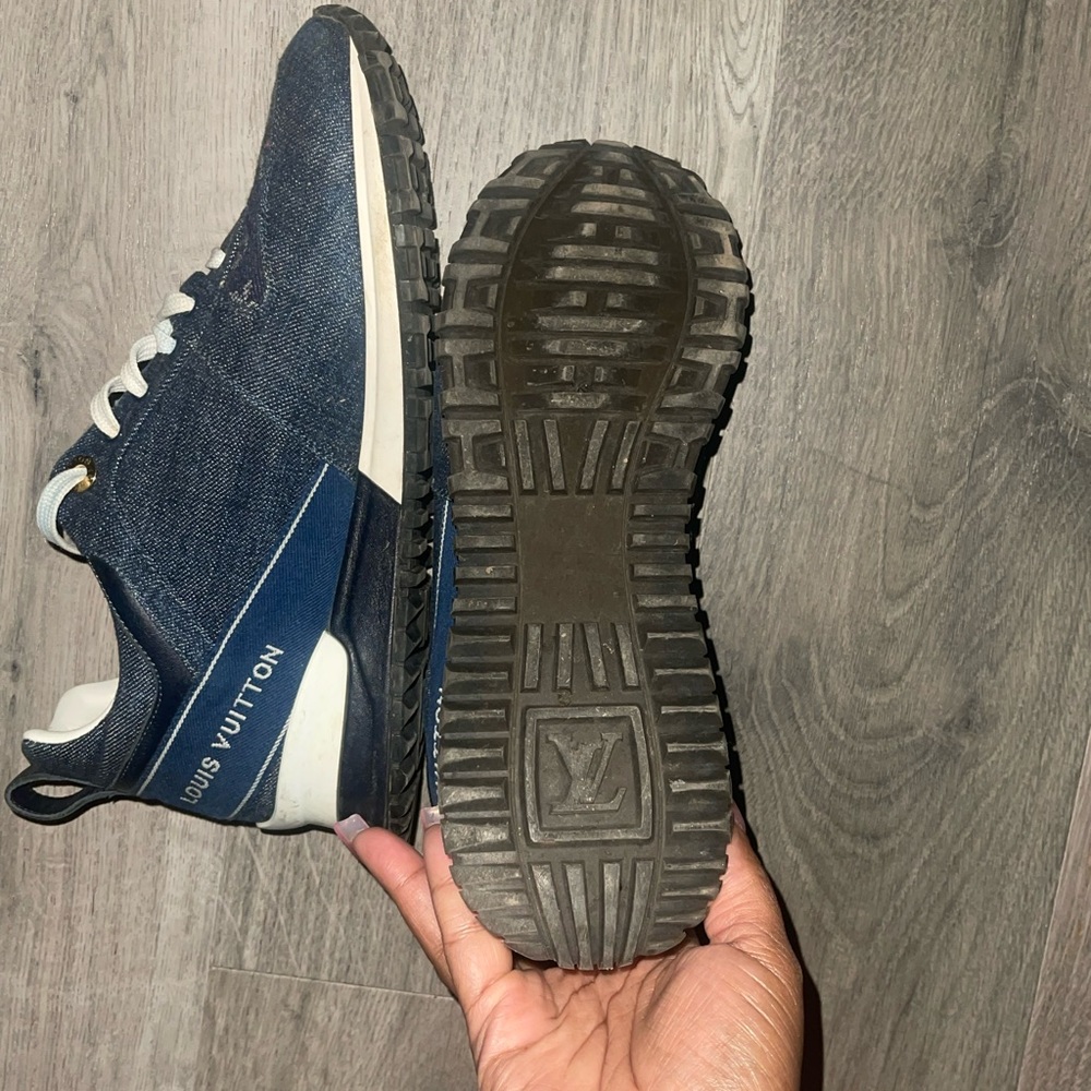 Louis Vuitton denim sneaker